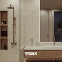 LYRA - DUCHA CON BARRAL EXTERIOR Monocomando  - VASSER