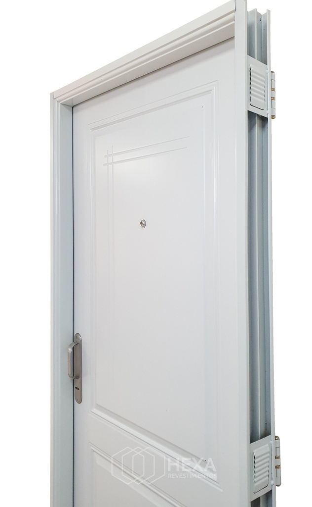 Puerta FLORENCIA (19) L INVERTIDA -80cm - Blanca - Derecha - Linea LUJAN