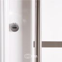 Puerta Antibarreta VERONA (50) -80cm - Blanca - Derecha - Linea PREMIUM