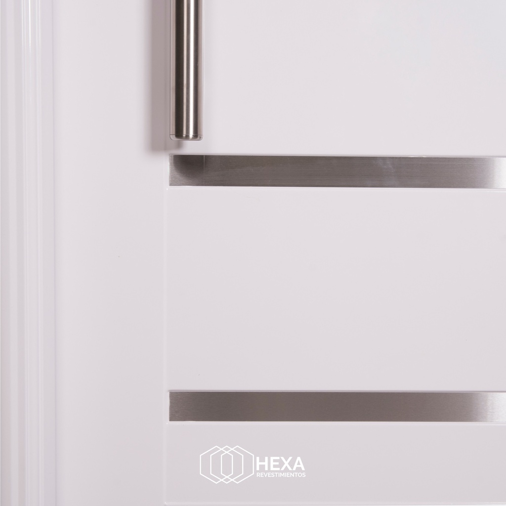 Puerta Antibarreta VERONA (50) -80cm - Blanca - Derecha - Linea PREMIUM