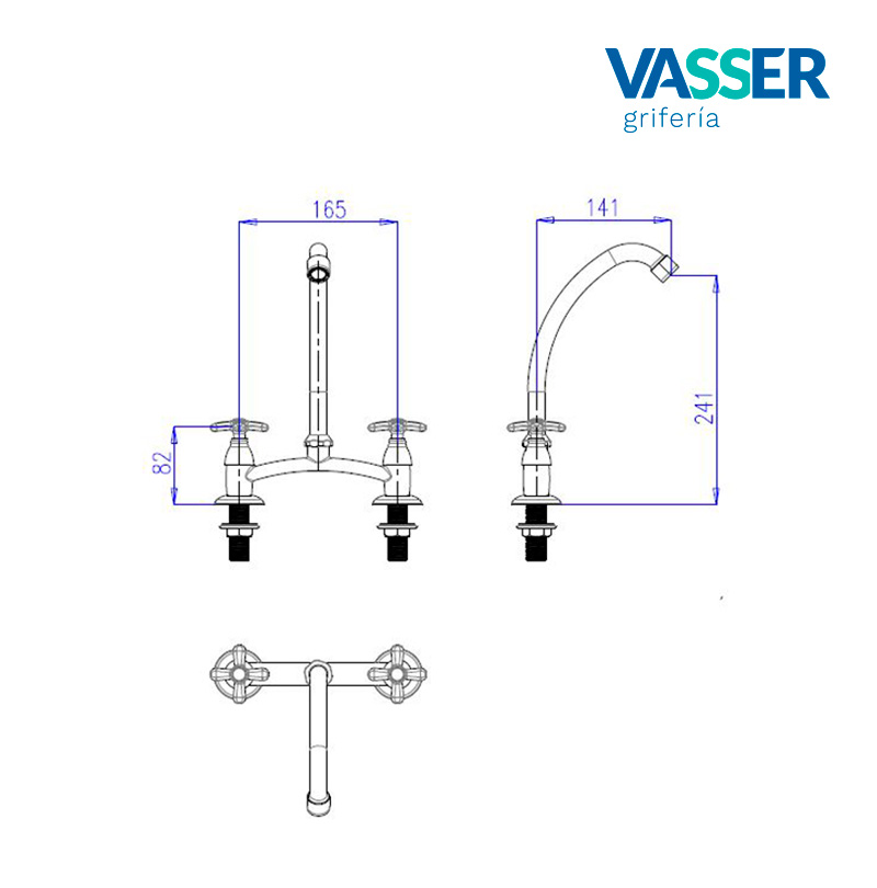 VEGA STD Cruz COCINA MESADA - VASSER