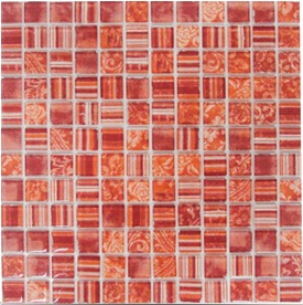 MOSAICO BROC ROJO - 30x30 - PIU