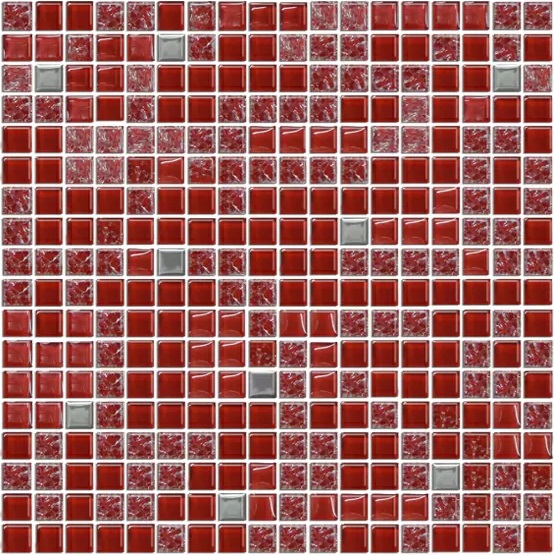 MOSAICO CRAC ROJO - 30x30 - PIU