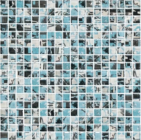 MOSAICO ESPADACHIN AQUA - 30x30 - PIU