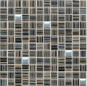 MOSAICO GABARDINA BLACK - 30x30 - PIU