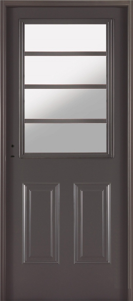 Puerta PRESTA Mod. 3751 - 80cm - GRAFITO - Derecha