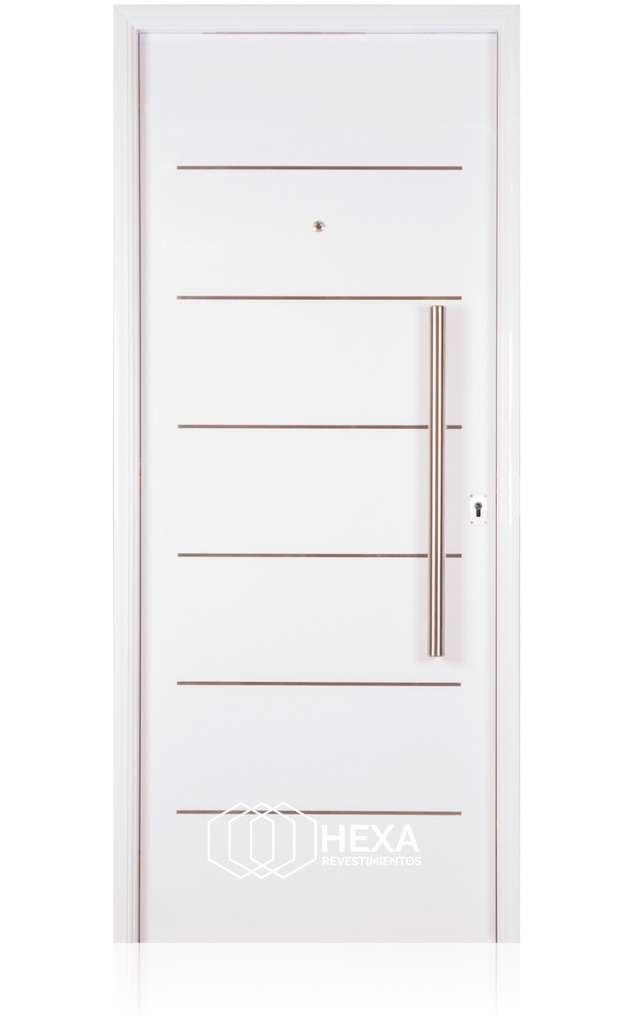 Puerta Antibarreta IMPERIA (56) -80cm - Blanca - Izquierda - Linea PREMIUM