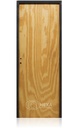 Puerta PINO 60cm Derecha Marco Chapa 6,5cm  - ECOABERTURAS