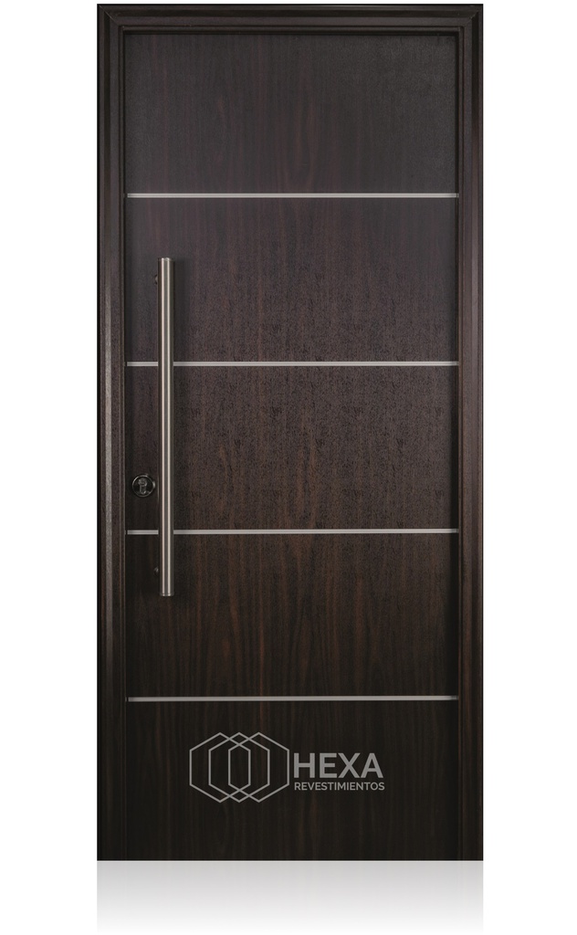 Puerta ETERNA Mod. 1183 - 80cm - WENGUE - Derecha