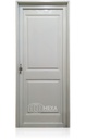 Puerta de Chapa Simple IRIS Blanco 80cm Derecha