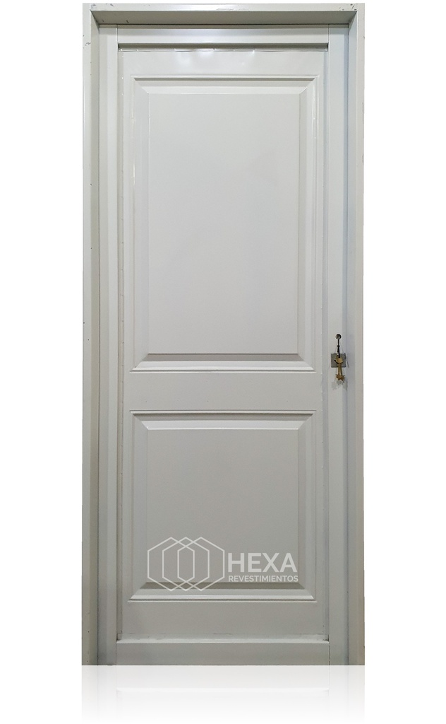 Puerta de Chapa Simple IRIS Blanco 80cm Izquierda