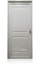 Puerta de Chapa Simple IRIS Blanco 80cm Izquierda