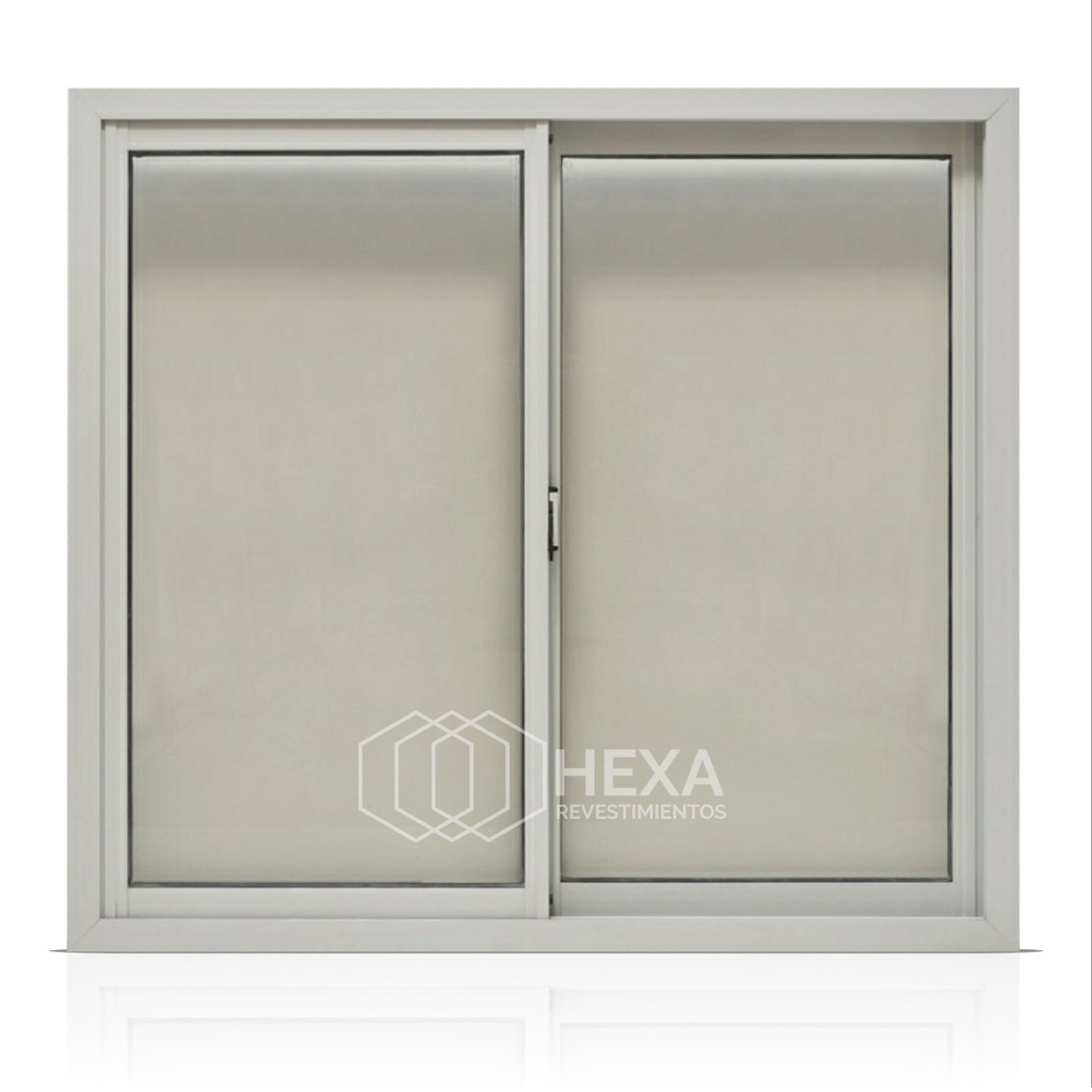 VENTANA CORREDIZA 120x100 VIDRIO ENTERO 