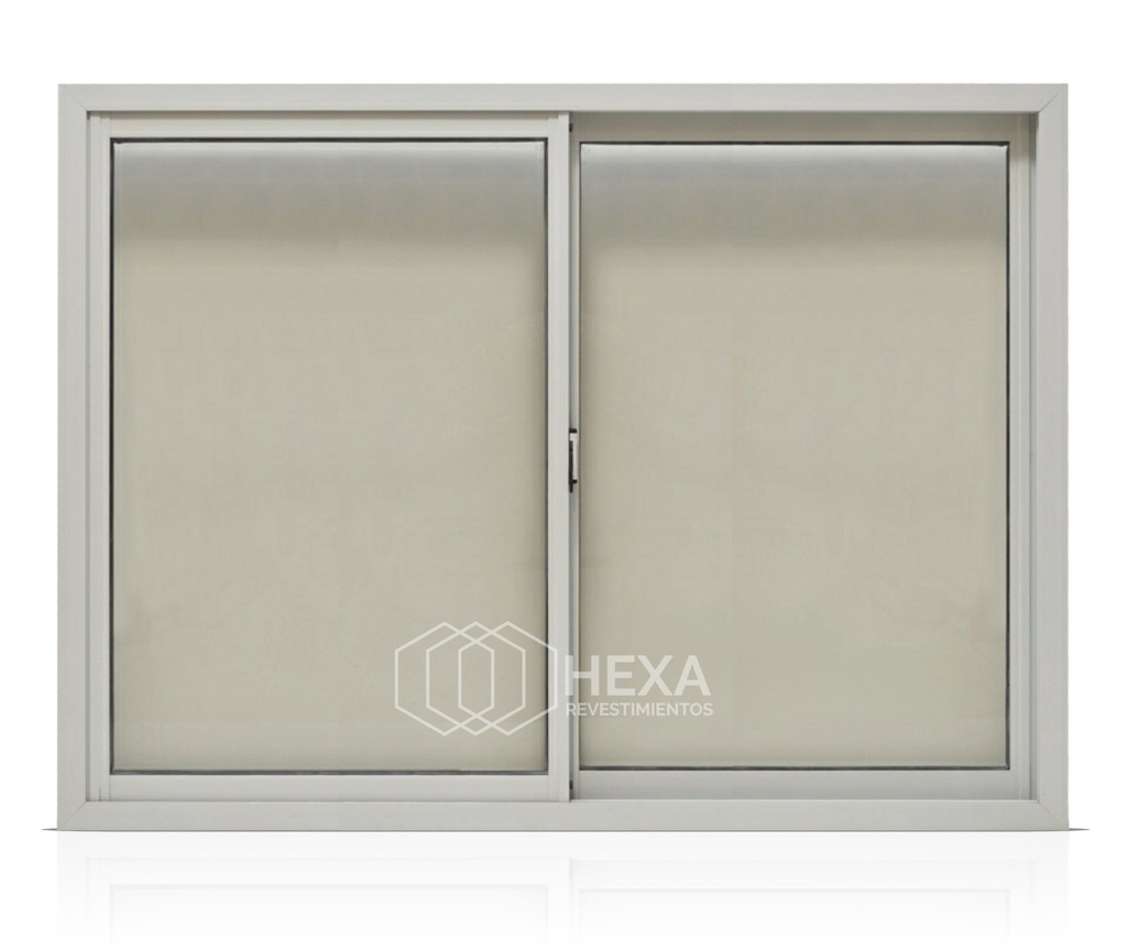 VENTANA CORREDIZA 150x100 VIDRIO ENTERO 