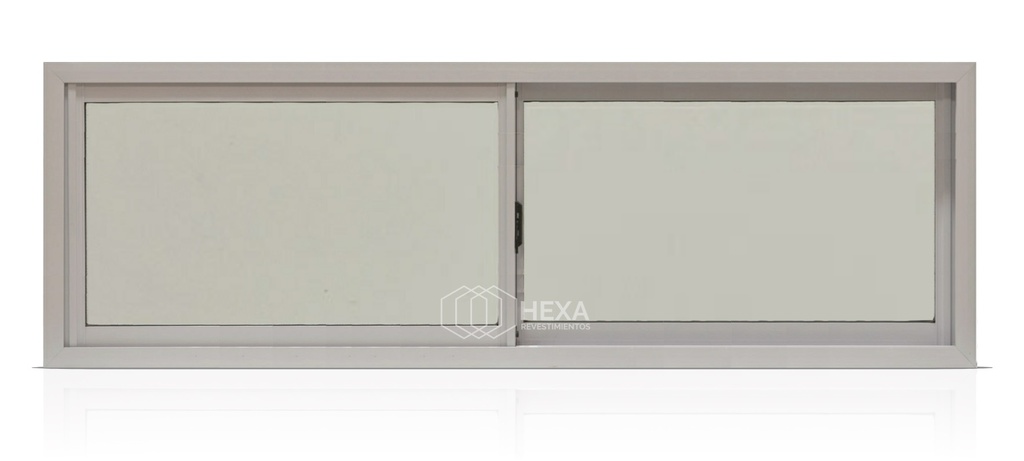 VENTANA CORREDIZA 180x060 VIDRIO ENTERO 