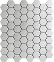 MOSAICO HEXA BLANCO - 26x30 - PIU