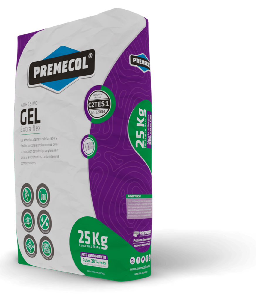 ADHESIVO GEL BLANCO x 25 kg - PREMECOL