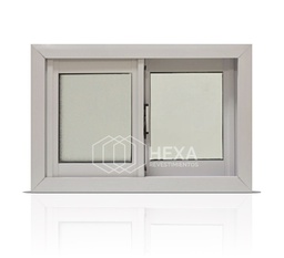 [A4.000] VENTANA CORREDIZA 060x040 VIDRIO ENTERO 