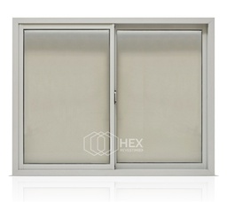 [A4.021] VENTANA CORREDIZA 140x110 VIDRIO ENTERO 