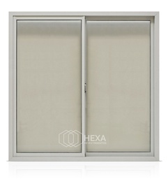 [A4.028] VENTANA CORREDIZA 150x150 VIDRIO ENTERO 