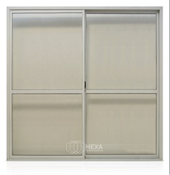 [A4.041] VENTANA CORREDIZA 200x200 VIDRIO ENTERO c/Umbral