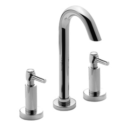 [L-21-202] Lavatorio con Pico 45° C.Ceramico MILVA LEVER