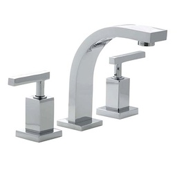 [L-120-201] Lavatorio C.Ceramico SQUARE LEVER