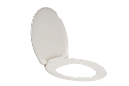 [L1.000] ASIENTO P/INODORO OVALADO BLANCO UNIVERSAL 8 MM