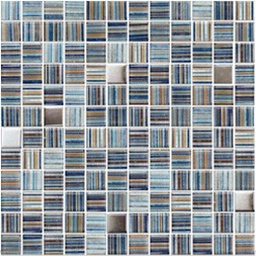 [MOSPLGABBL3030] MOSAICO GABARDINA BLUE - 30x30 - PIU