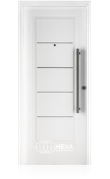 [7791097868996] Puerta PRIMMA PLUS Mod. 1709 - 80cm - BLANCO - Izquierda