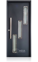 [00073080GD] Puerta TRENTO (73) -80cm - Grafito - Derecha - Linea PAVIR