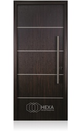 [118380WEI] Puerta ETERNA Mod. 1183 - 80cm - WENGUE - Izquierda