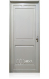 [CHSIRICBI] Puerta de Chapa Simple IRIS Blanco 80cm Izquierda